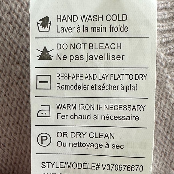 Vince 100% Cashmere Crew Neck Tunic Sweater Dove Gray Small Fall Cozy Comfy - Picture 11 of 13